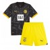 Borussia Dortmund Donyell Malen #21 Babykleding Uitshirt Kinderen 2023-24 Korte Mouwen (+ korte broeken)